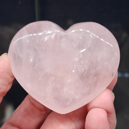 Rose Quartz Heart - 2.2 inches