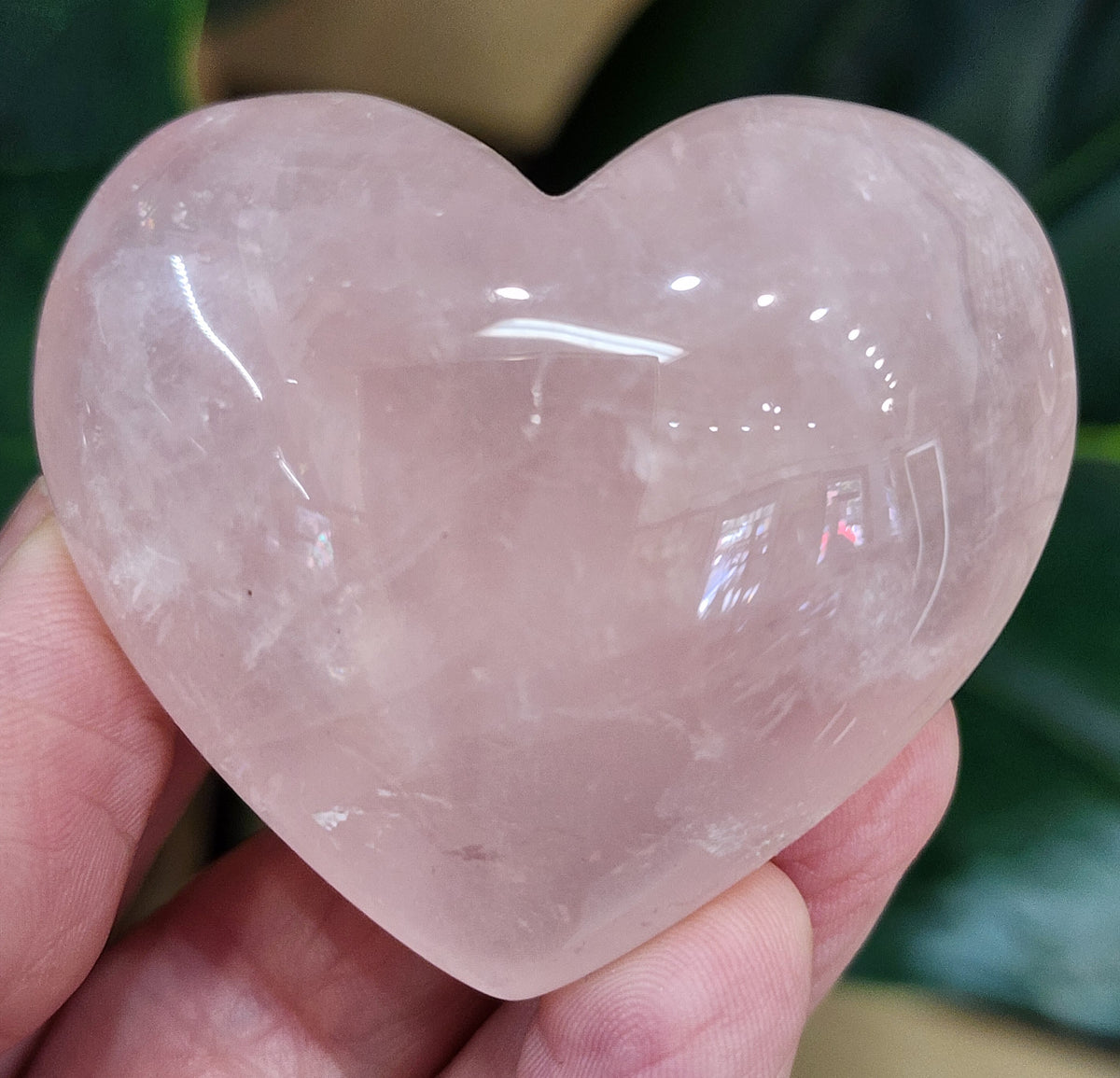 Rose Quartz Heart - 2.0 inches