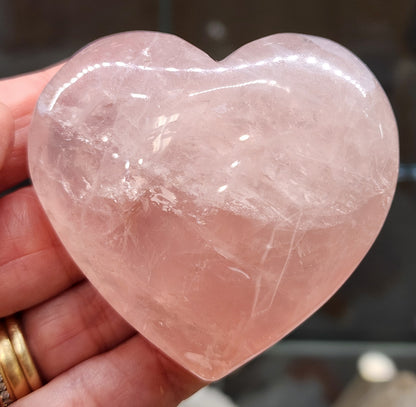Rose Quartz Heart - 2.4 inches