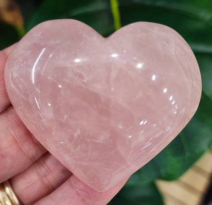 Rose Quartz Heart - 2.3 inches