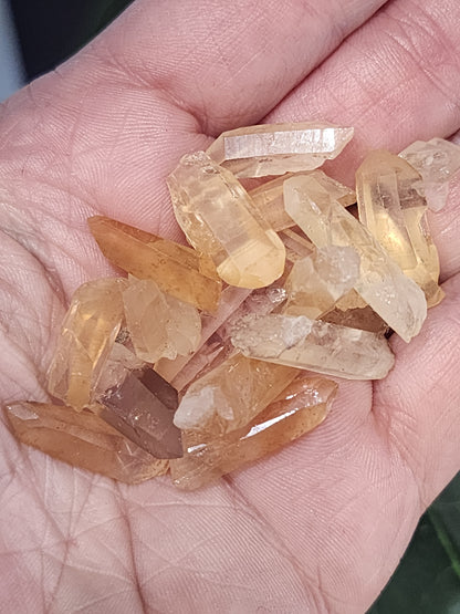 Tangerine Quartz Points
