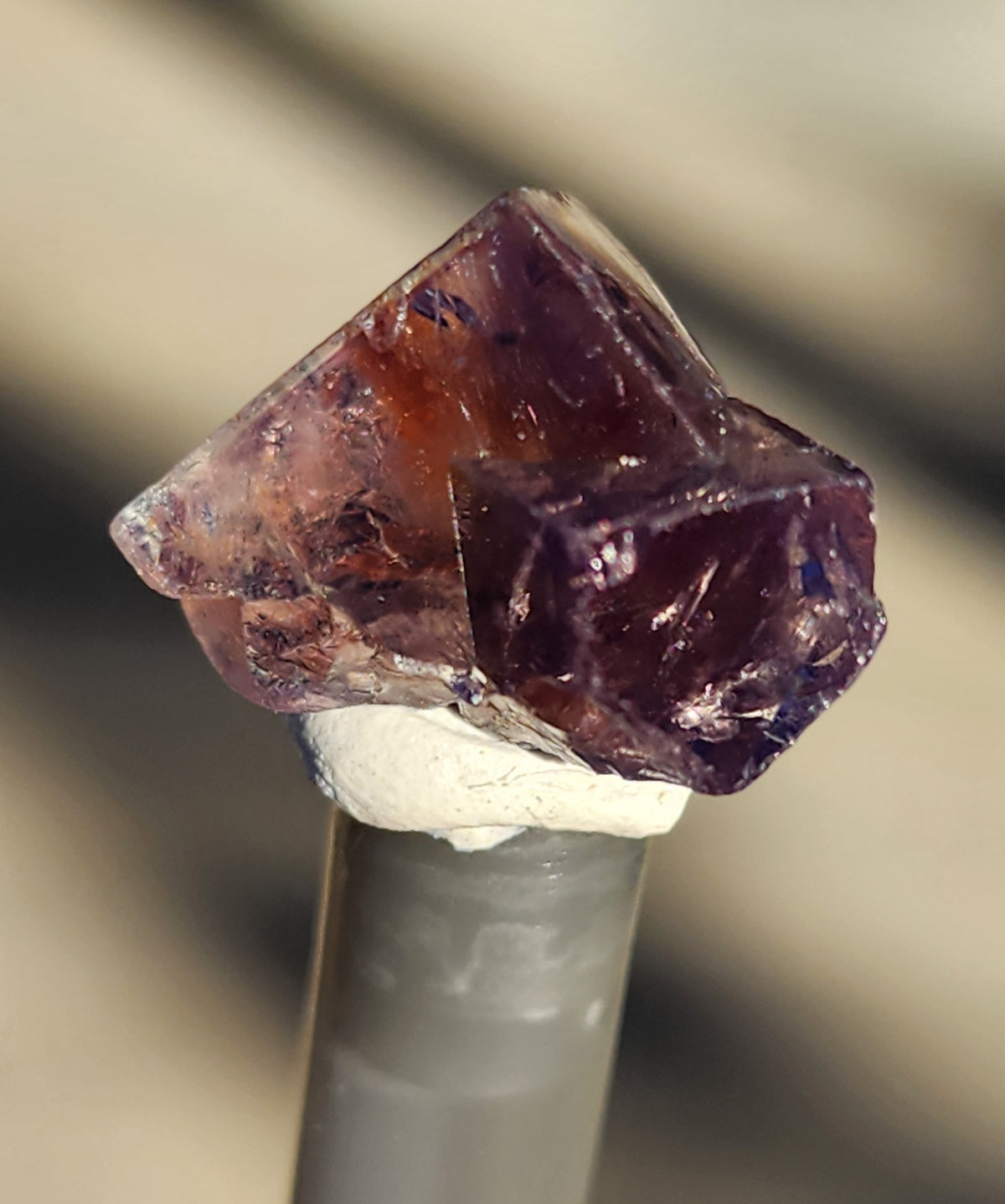 Fluorite- Diana Maria Mine, Frosterley, Weardale, Co. Durham, England