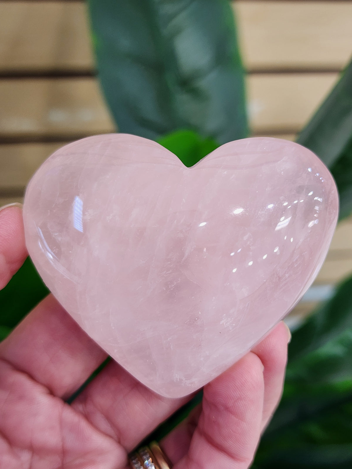 Rose Quartz Heart - 2.3 inches