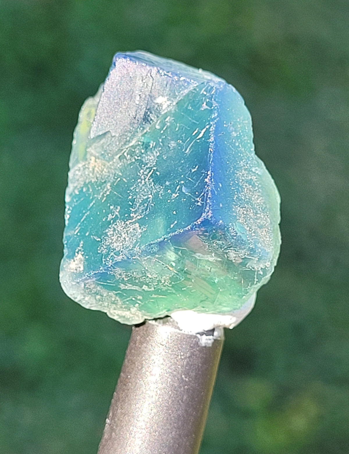 Fluorite- Pocket 42, Diana Maria Mine, Frosterley, Weardale, Co. Durham, England