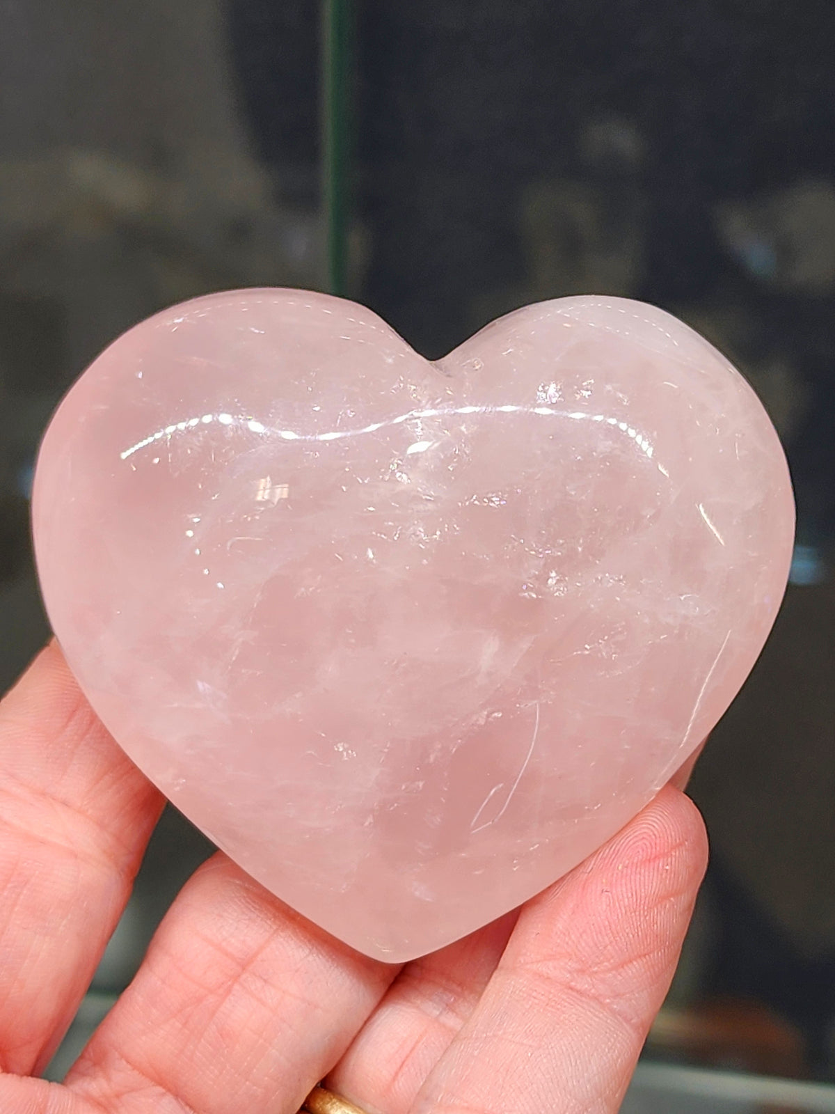 Rose Quartz Heart - 2.5 inches