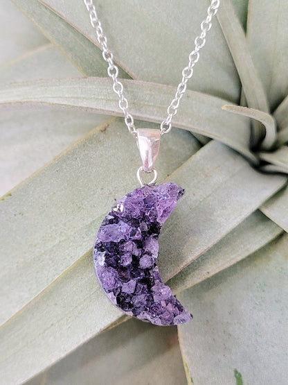 Amethyst Druzy Jewelry