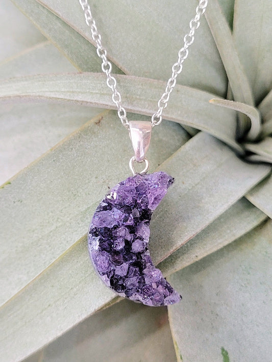 Amethyst Druzy Jewelry