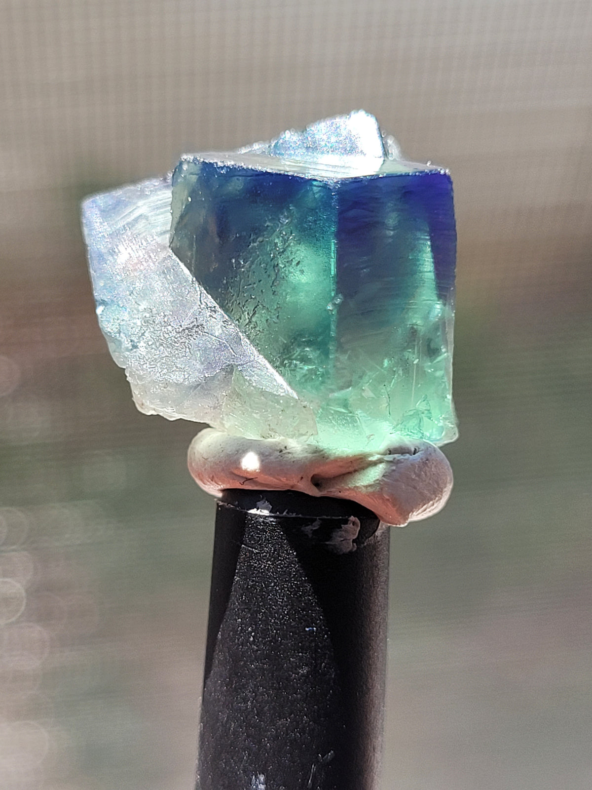 Fluorite- Pocket 42, Diana Maria Mine, Frosterley, Weardale, Co. Durham, England