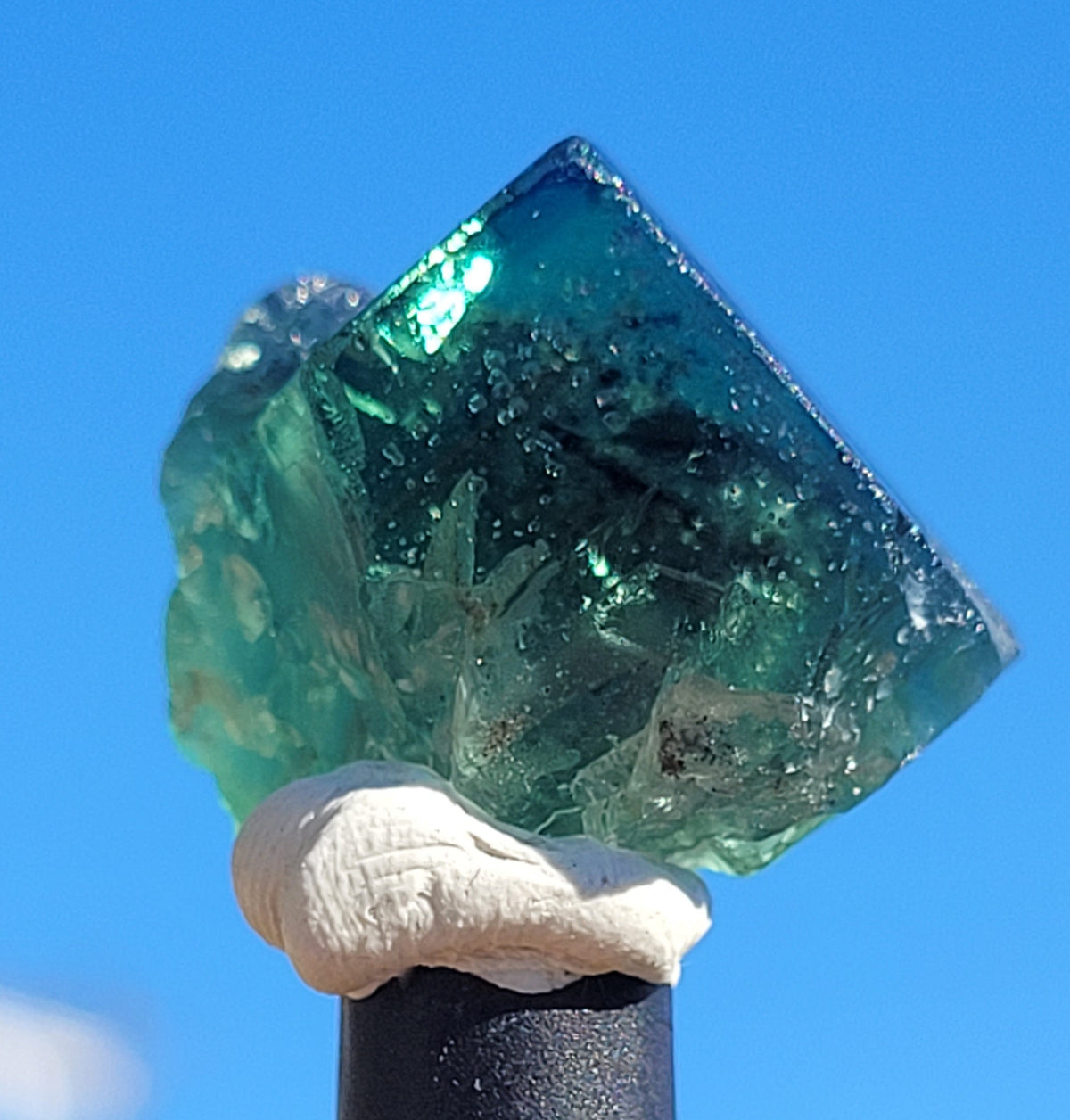 Fluorite- Pocket 42, Diana Maria Mine, Frosterley, Weardale, Co. Durham, England