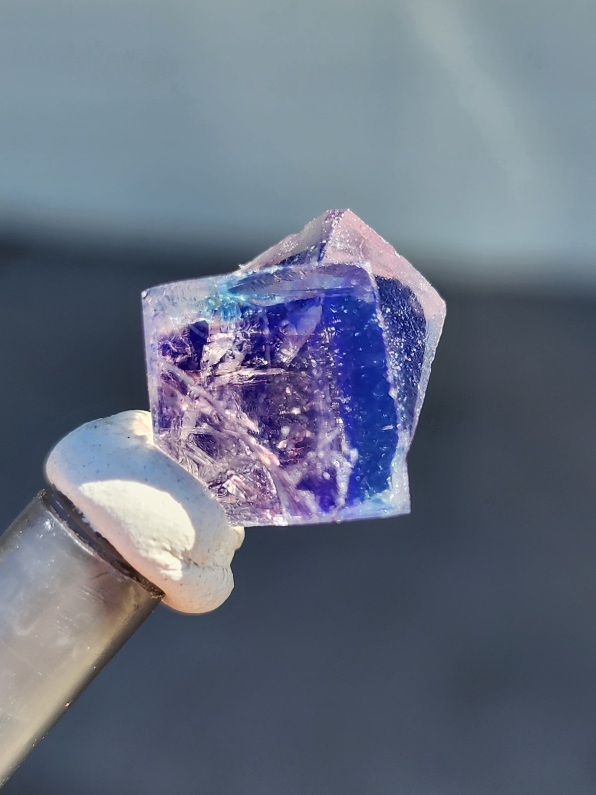 Fluorite- Hidden Forest Pocket, Diana Maria Mine, Frosterley, Weardale, Co. Durham, England