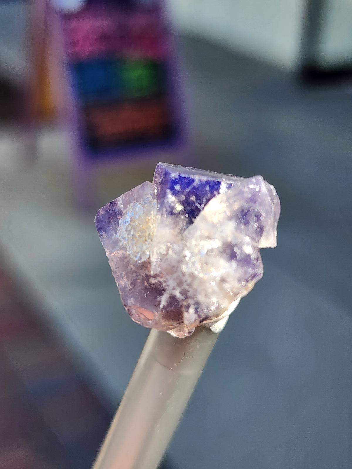 Fluorite- Milky Way Pocket, Diana Maria Mine, Frosterley, Weardale, Co. Durham, England