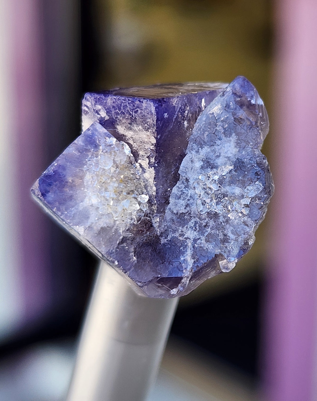 Fluorite- Milky Way Pocket, Diana Maria Mine, Frosterley, Weardale, Co. Durham, England