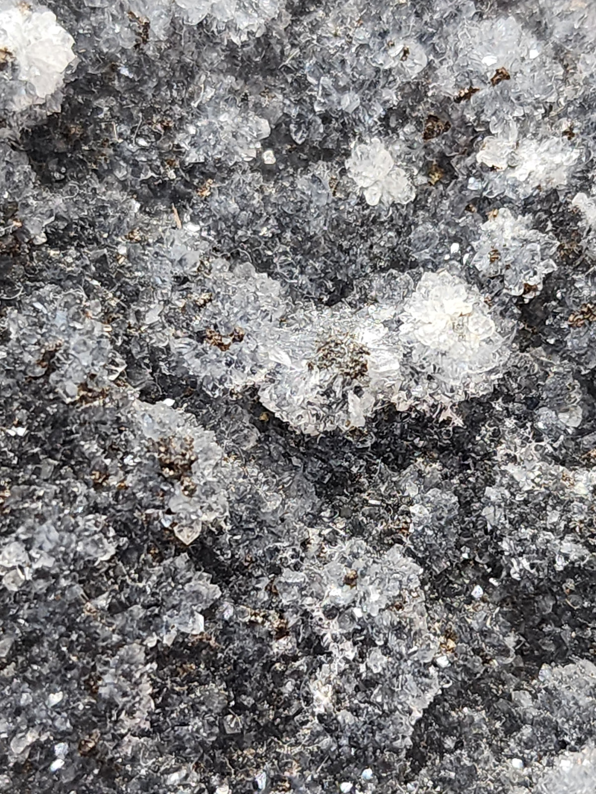 Amethyst Druzy Heart - 4.3 inches