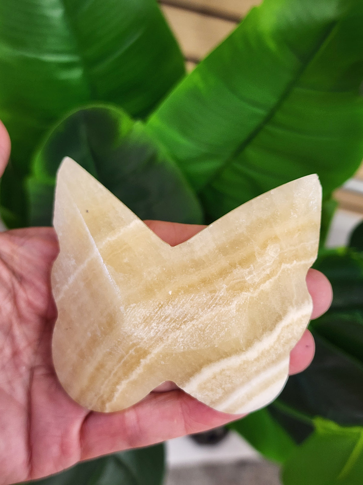 Orange Calcite Butterfly - 3 inches