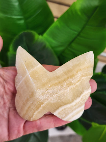 Orange Calcite Butterfly - 3 inches