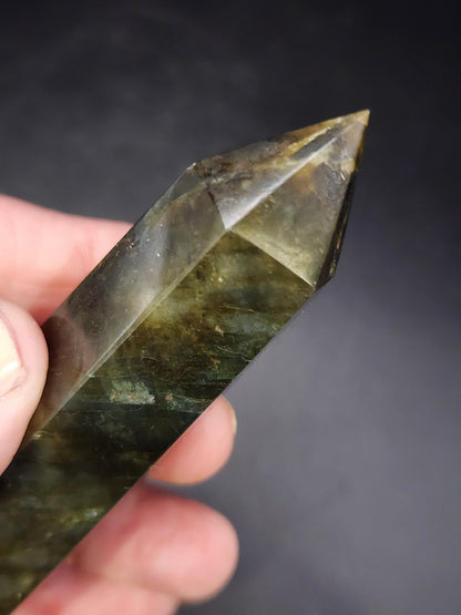 Labradorite Tower/Point with Golden Flash- 3.5" inches