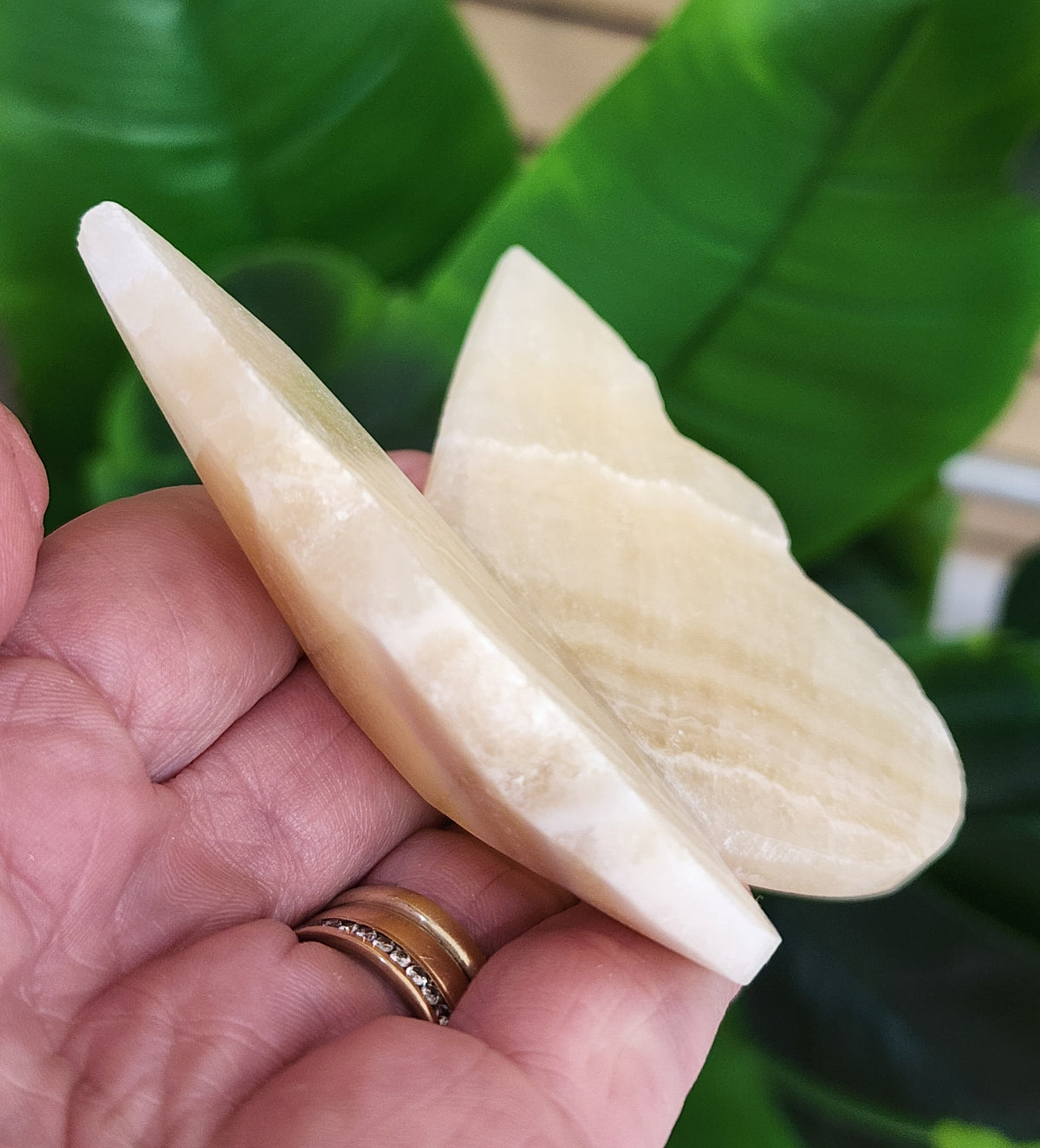 Orange Calcite Butterfly - 3 inches