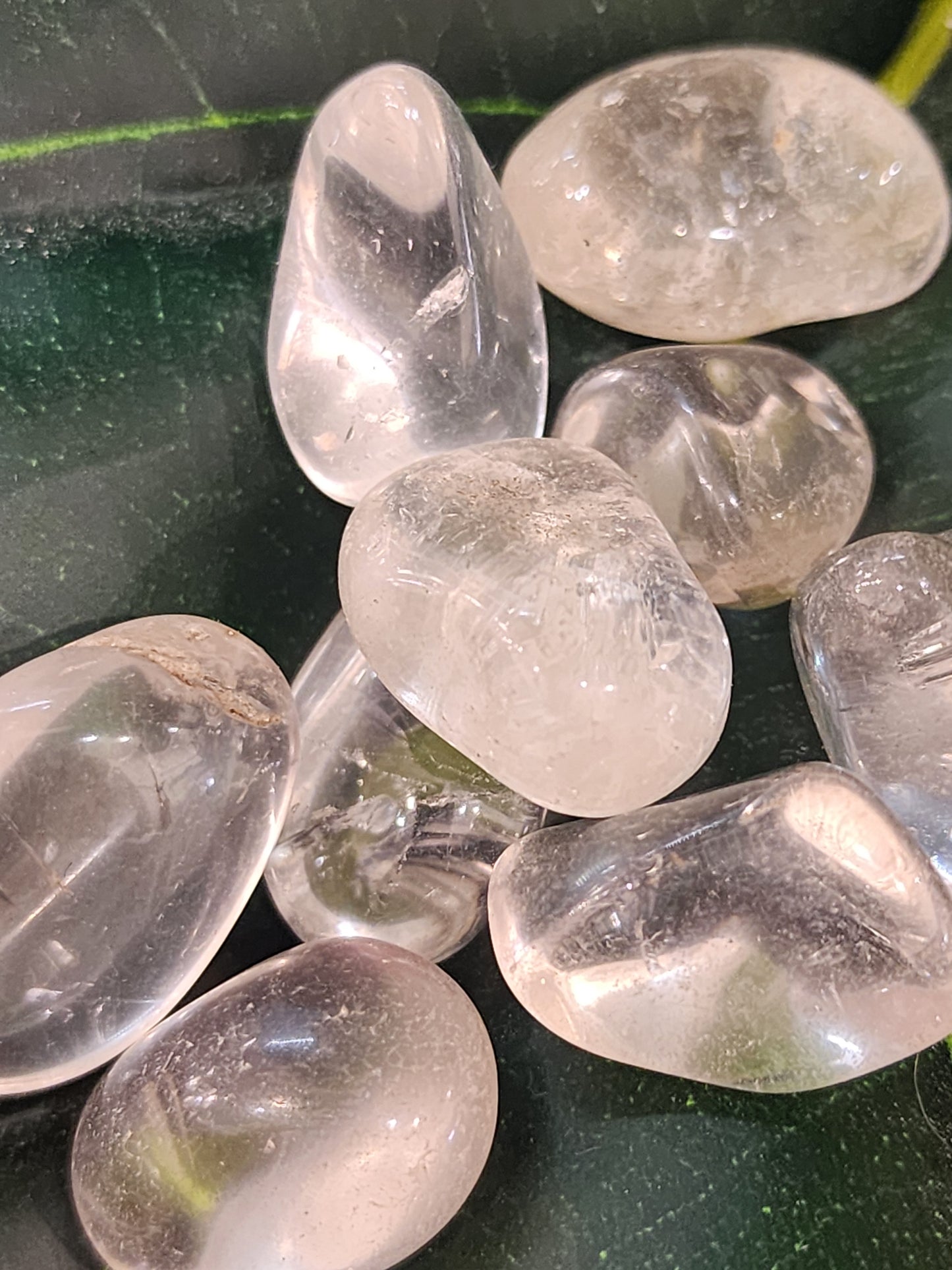Clear Quartz Tumbles