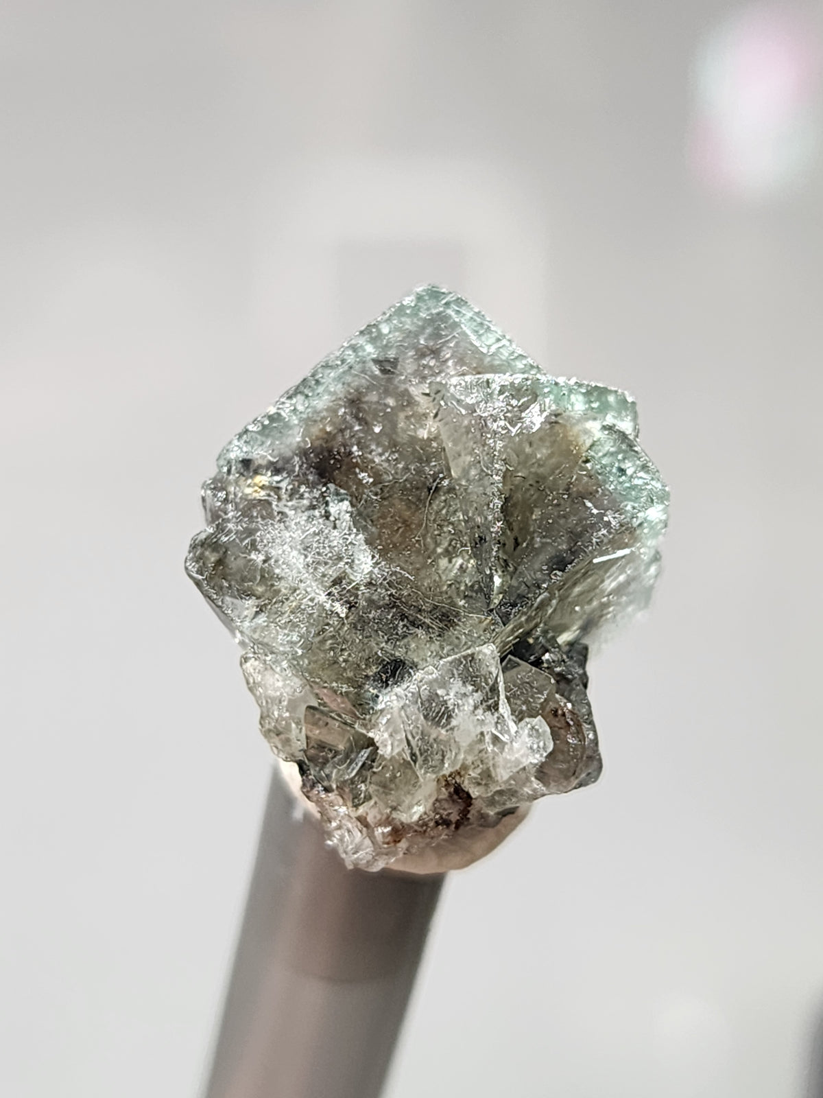 Fluorite- Naughty Gnome Pocket, Diana Maria Mine, Frosterley, Weardale, Co. Durham, England