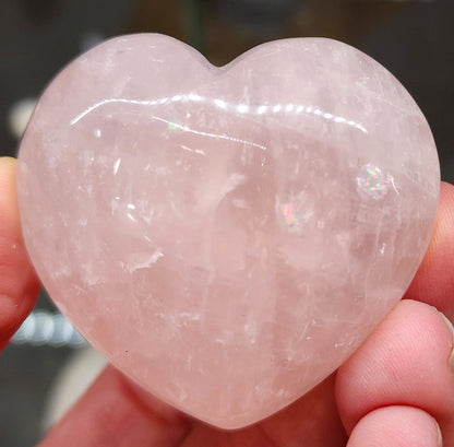 Rose Quartz Heart - 1.9 inches