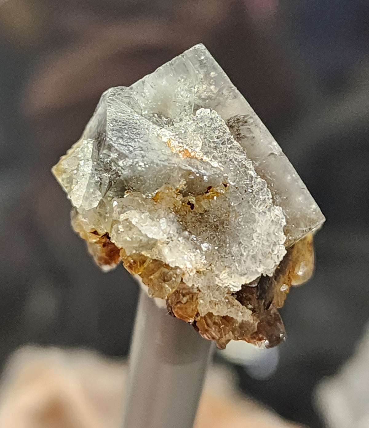 Fluorite- Milky Way Pocket, Diana Maria Mine, Frosterley, Weardale, Co. Durham, England
