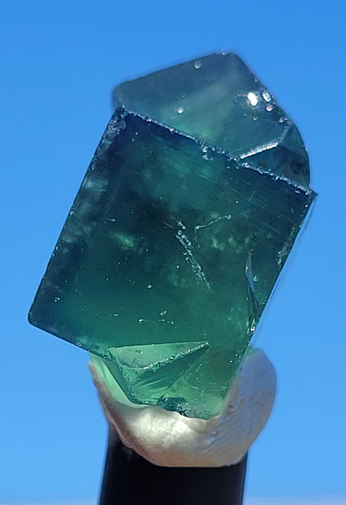 Fluorite- Pocket 42, Diana Maria Mine, Frosterley, Weardale, Co. Durham, England