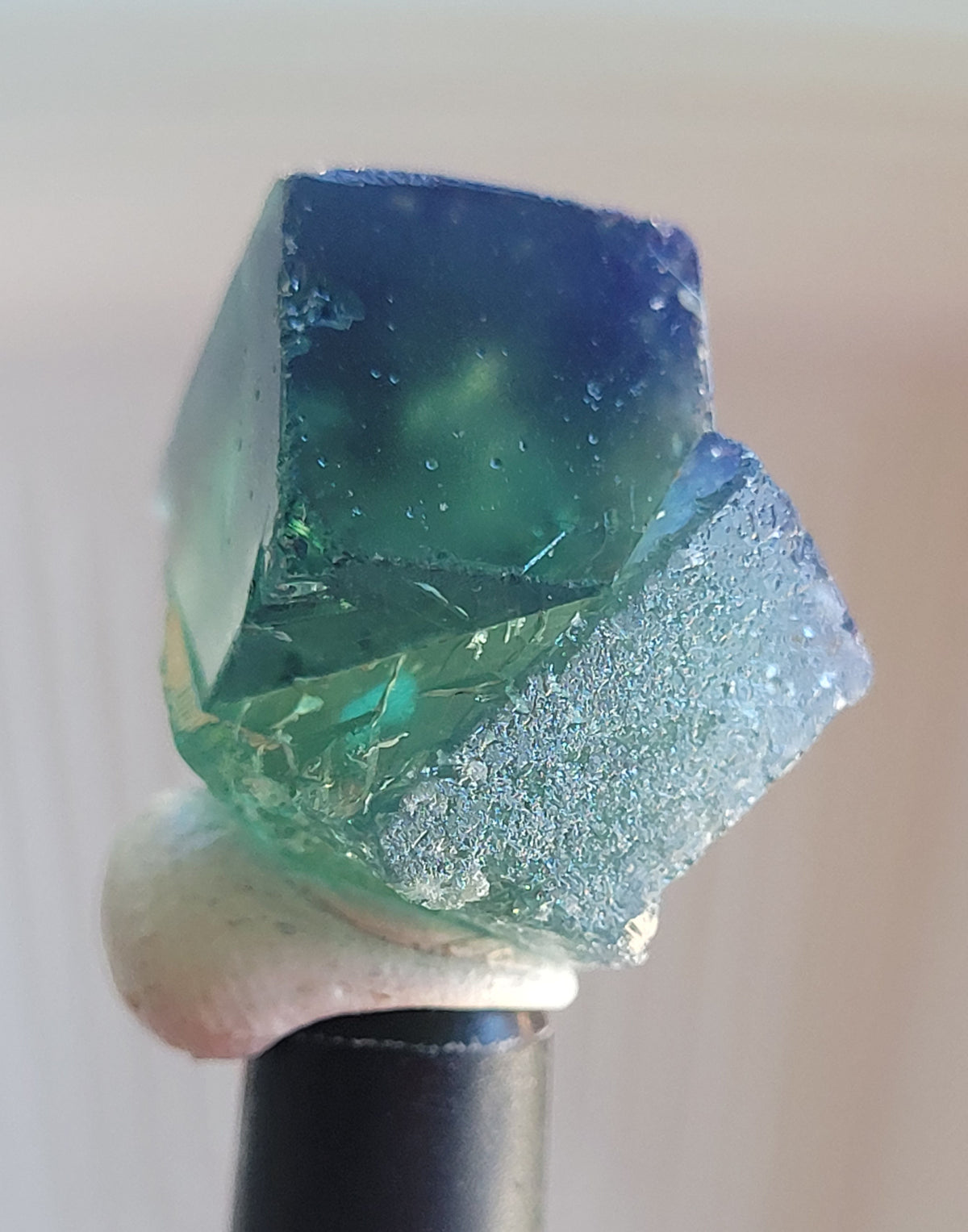 Fluorite- Pocket 42, Diana Maria Mine, Frosterley, Weardale, Co. Durham, England