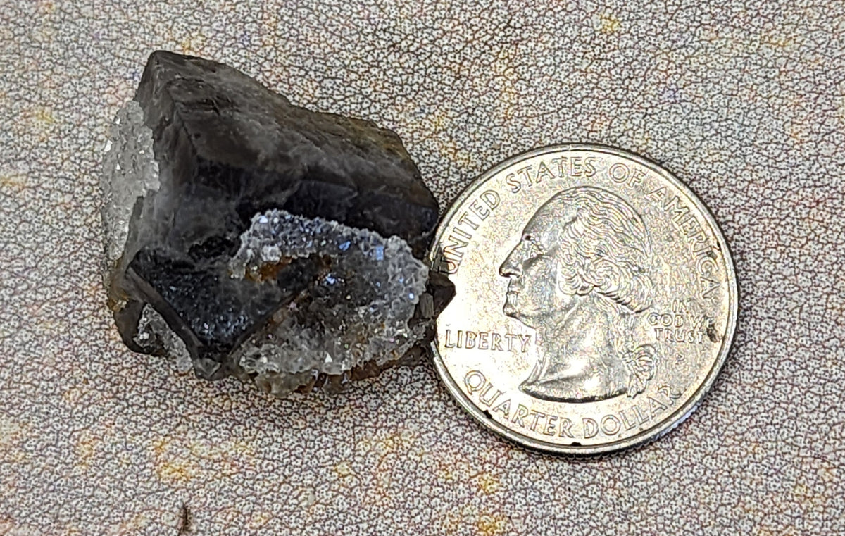 Fluorite- Milky Way Pocket, Diana Maria Mine, Frosterley, Weardale, Co. Durham, England