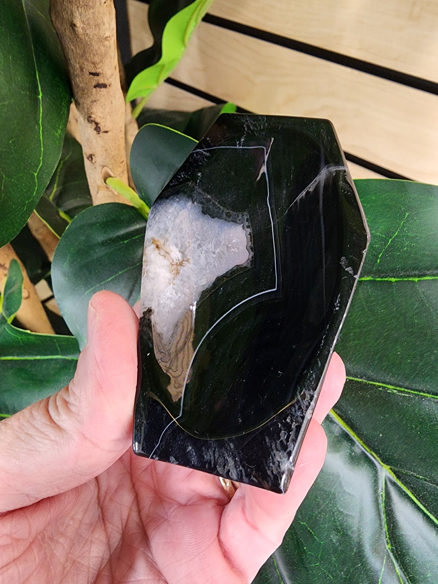 Onyx Coffin Dish