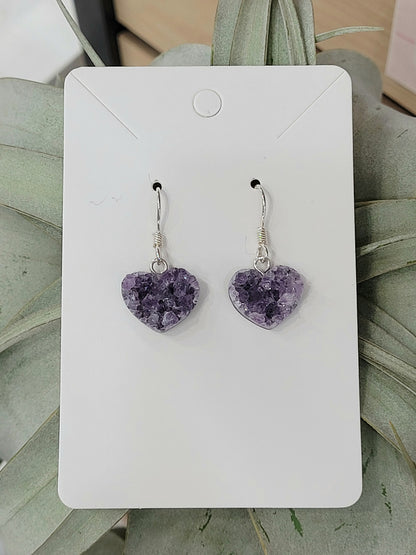 Amethyst Druzy Jewelry